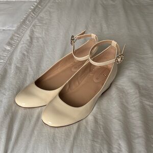 NWOT Bandolino Lexy Ankle Strap Low Block Heel Pumps